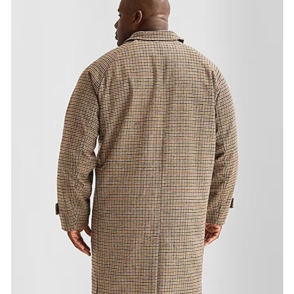 Shaquille O'Neal XLG™ Midweight Big and Tall Burg Tartan Car Coat, Sz 2XLT--NWT - Picture 3 of 7